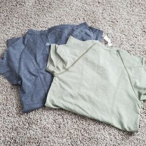 Lululemon Gray and Green Swiftly 💚🩶